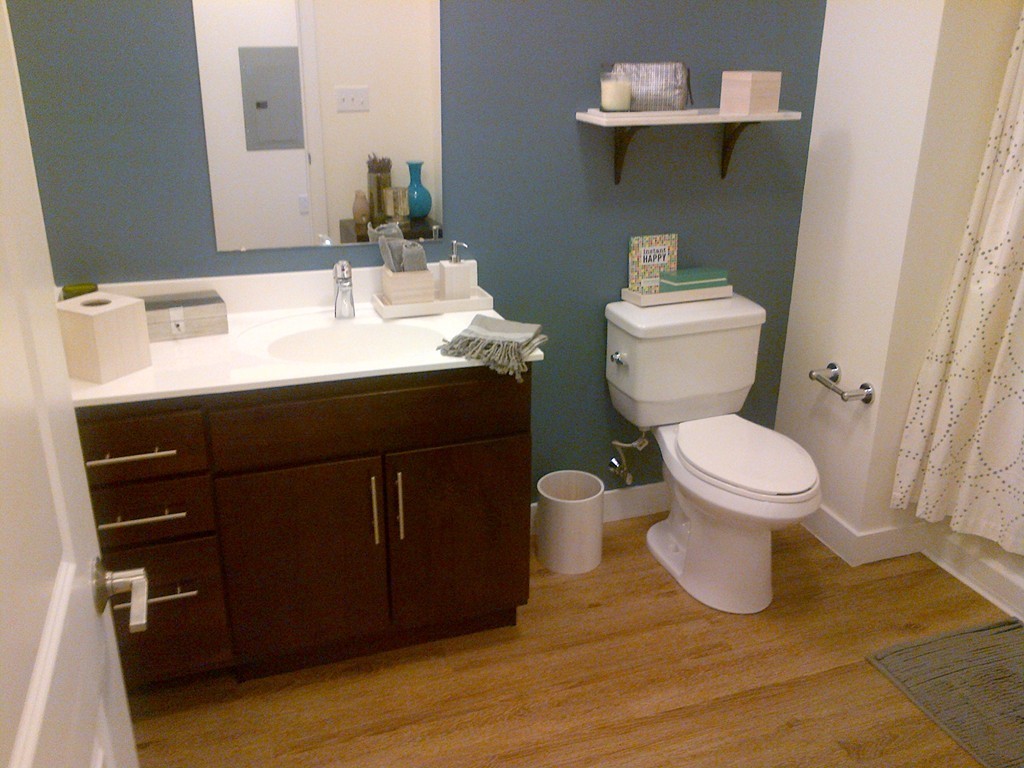 30 Mill Street, Unit 206 Arlington, MA 02476 - Photo 19 of 23 a bathroom with a sink and a toilet