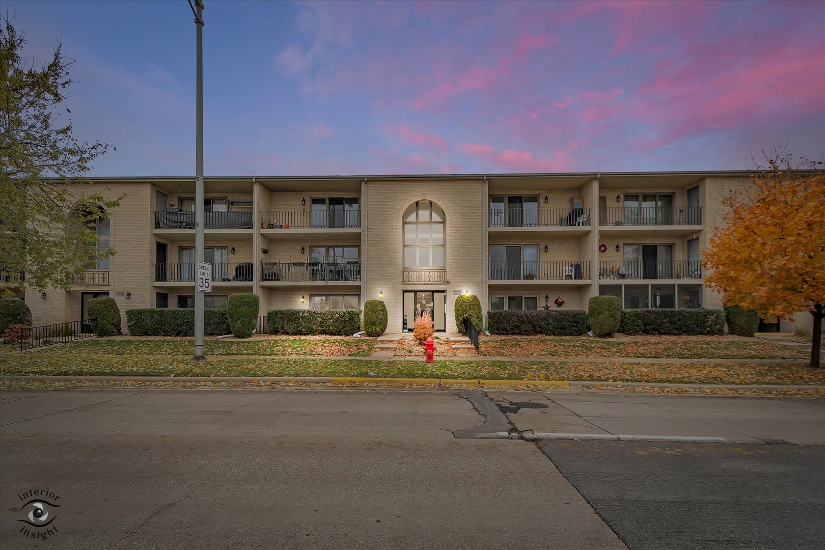 10538 Central Avenue, Unit 1S Chicago Ridge, IL 60415 - Photo 25 of 25 a front view of a house with a road
