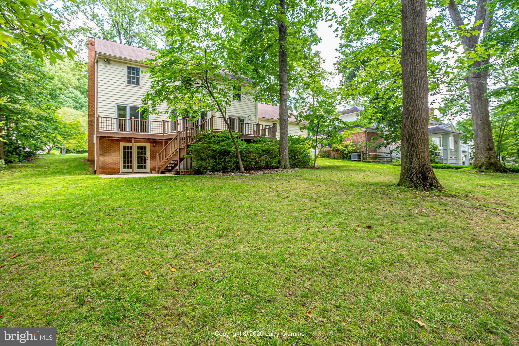 13720 Bridgewater Drive Silver Spring, MD 20904 - Photo 42 of 42 Backyard, looking toward the back of the house
