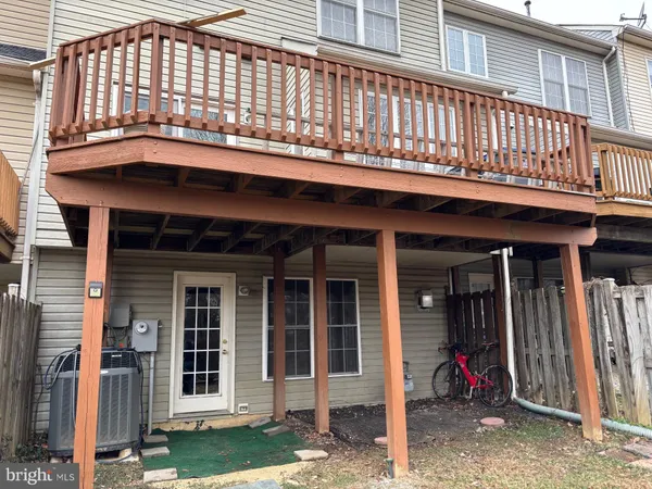 a view of a house with a balcony