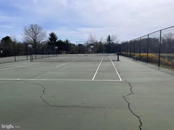 a view of a tennis court