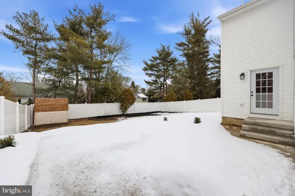 a view of a bedroom in a house