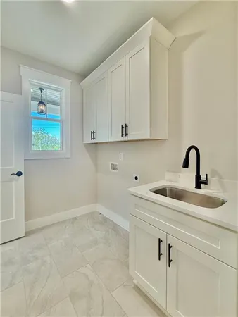 a view of a storage & utility room