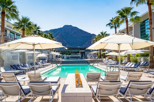 a view of outdoor space yard swimming pool and patio