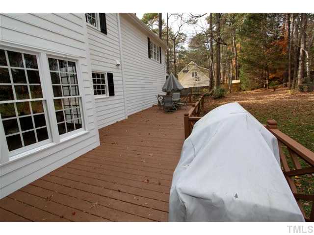 12016 Deer Run Raleigh, NC 27614 - Photo 18 of 23 a view of outdoor space with wooden floor