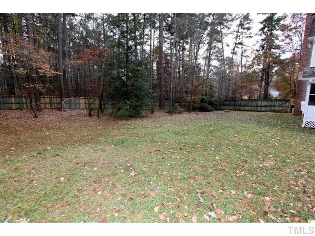 12016 Deer Run Raleigh, NC 27614 - Photo 23 of 23 a view of backyard with green space