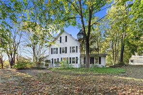 41 Pound Ridge Road Pound Ridge, NY 10576 - Photo 1 of 1 Front of house and detached garage