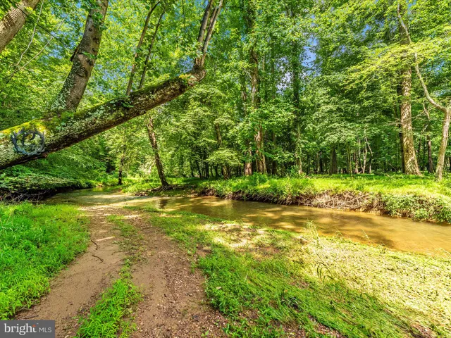 a view of a golf course with a lake