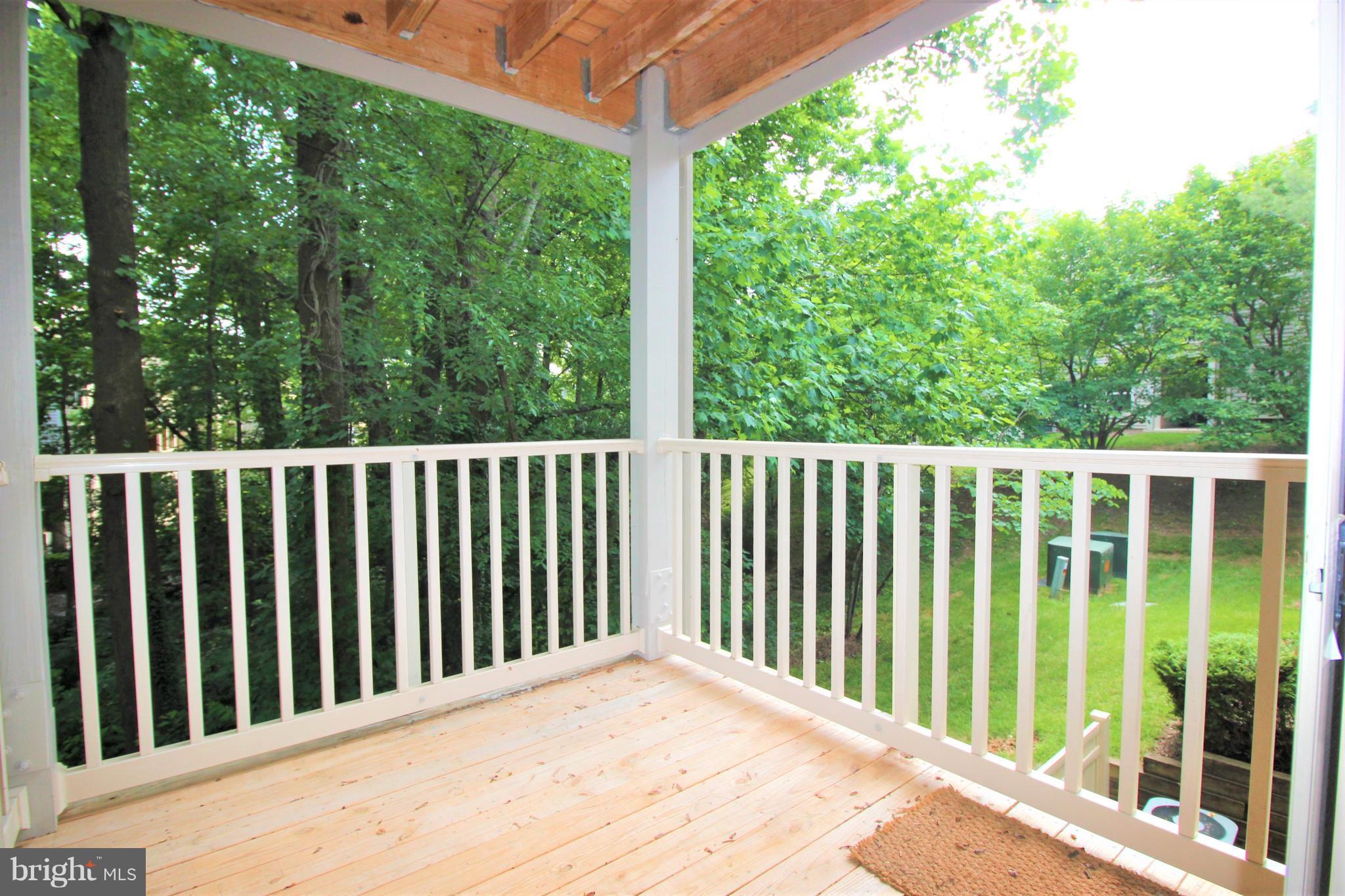 1783 Jonathan Way, Unit H Reston, VA 20190 - Photo 17 of 27 Balcony