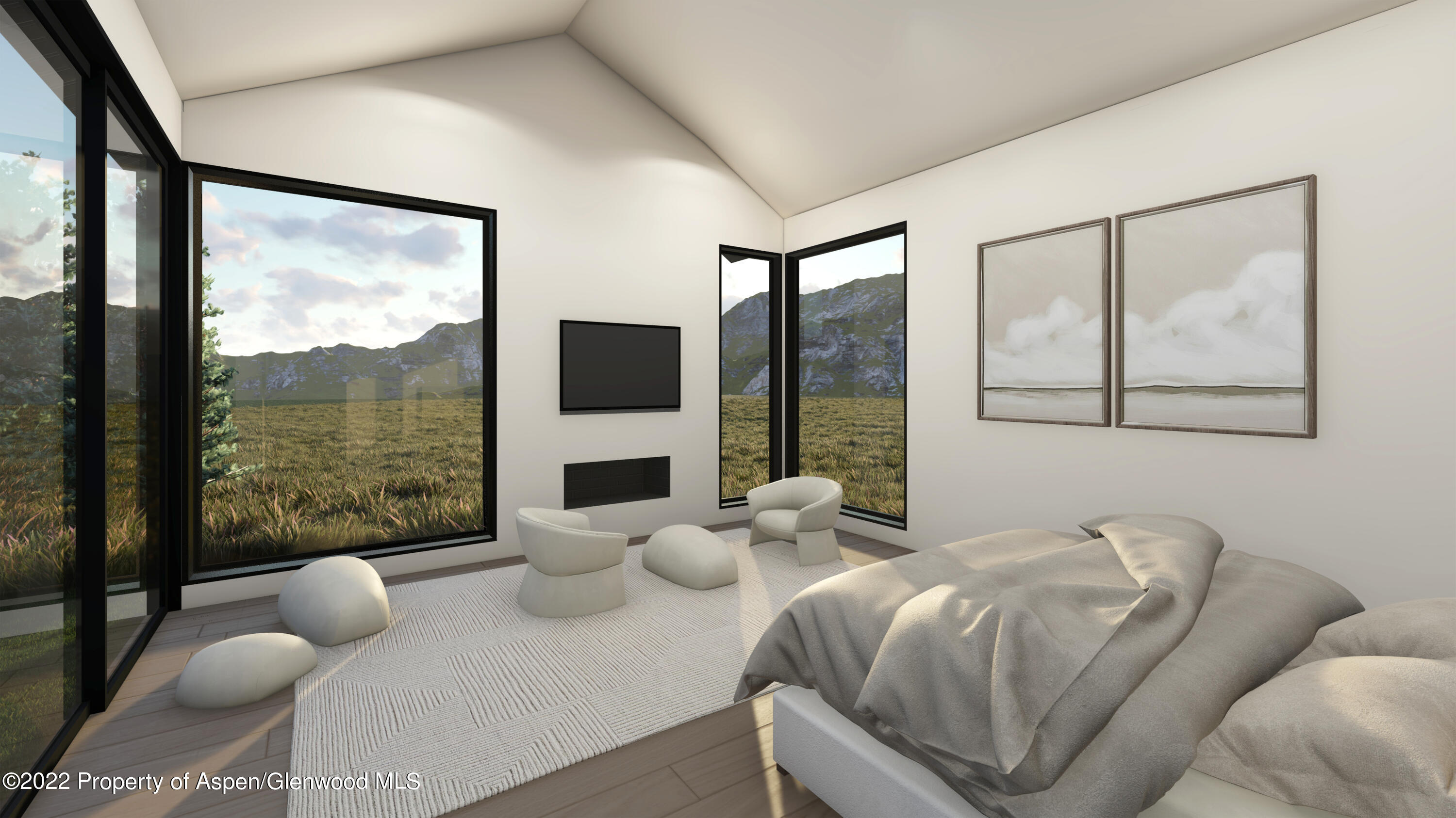 34 St Finnbar Farm Road Carbondale, CO 81623 - Photo 4 of 12 a living room with furniture and a floor to ceiling window