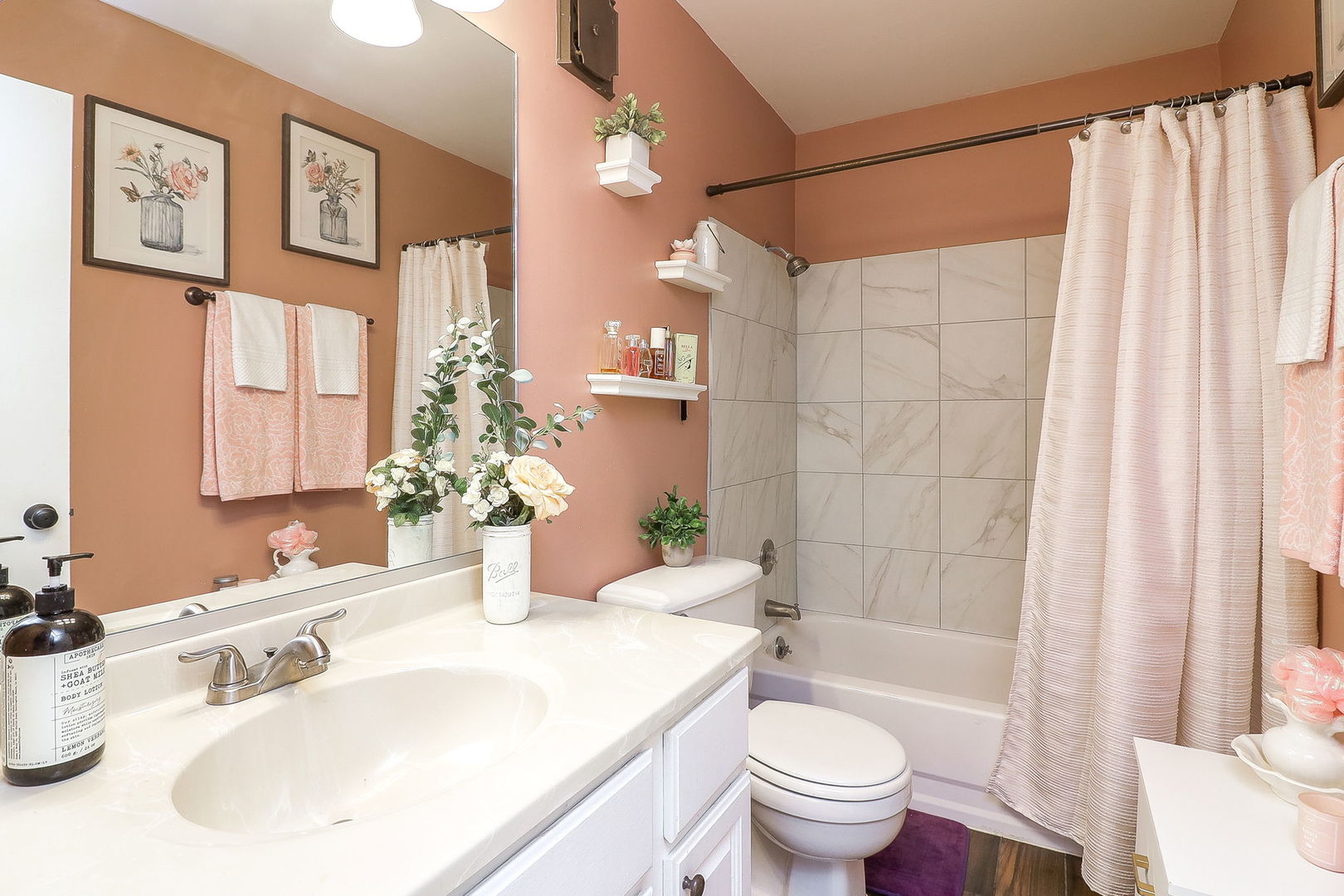 635 Limerick Lane, Unit 2B Schaumburg, IL 60193 - Photo 10 of 15 a bathroom with a sink toilet and shower