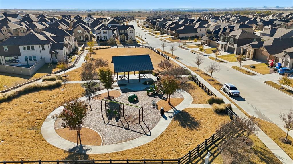 2331 Jack Rabbit Way Northlake, TX 76247 - Photo 34 of 39 an aerial view of a house with swimming pool