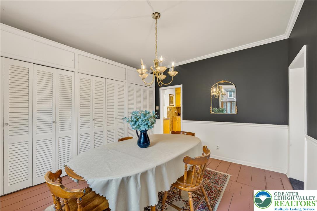 945 Main Street Bethlehem, PA 18018 - Photo 24 of 75 a view of a dining room with furniture and wooden floor