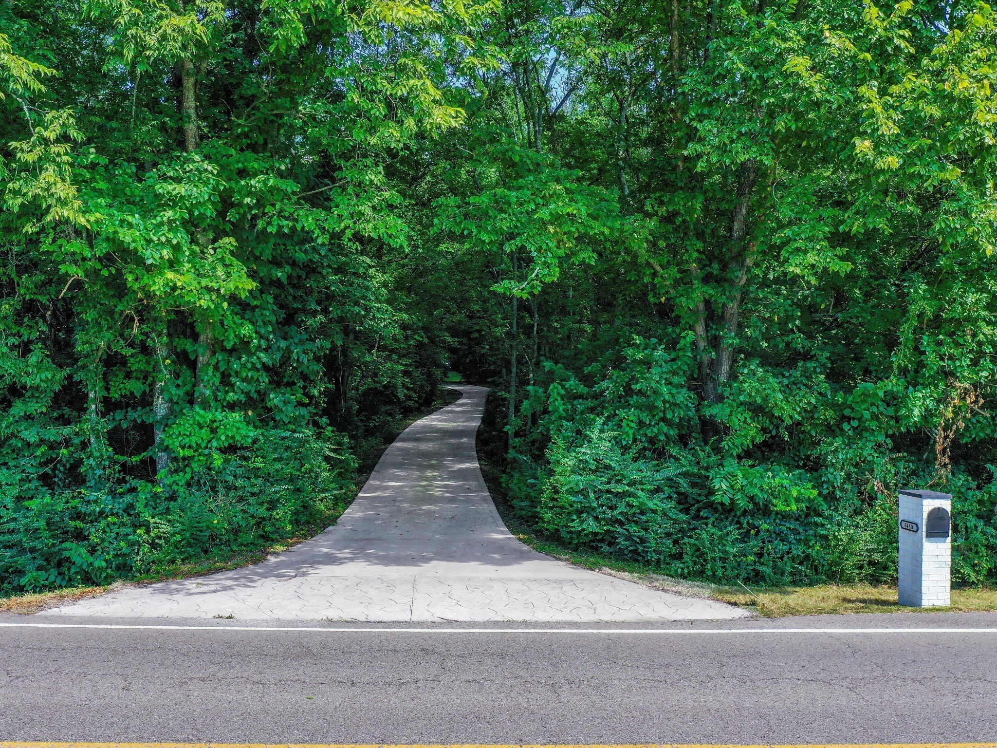 6480 Peytonsville-Arno Road College Grove, TN 37046 - Photo 81 of 96 a view of a garden with pathway