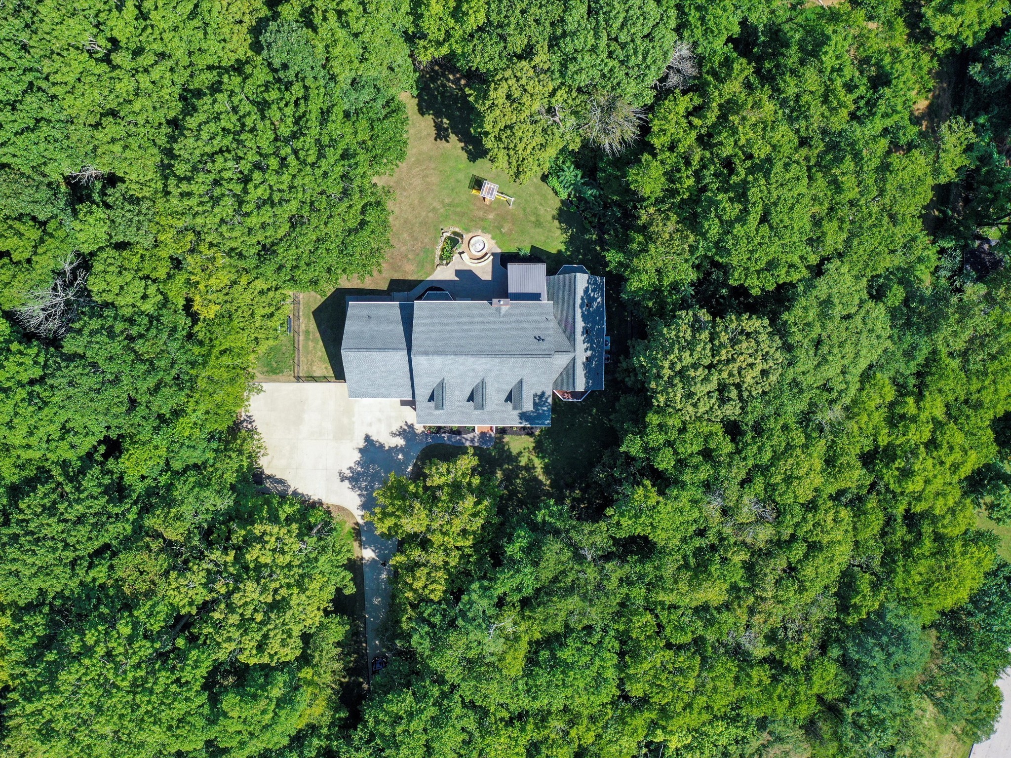 6480 Peytonsville-Arno Road College Grove, TN 37046 - Photo 83 of 96 an aerial view of a house with a yard