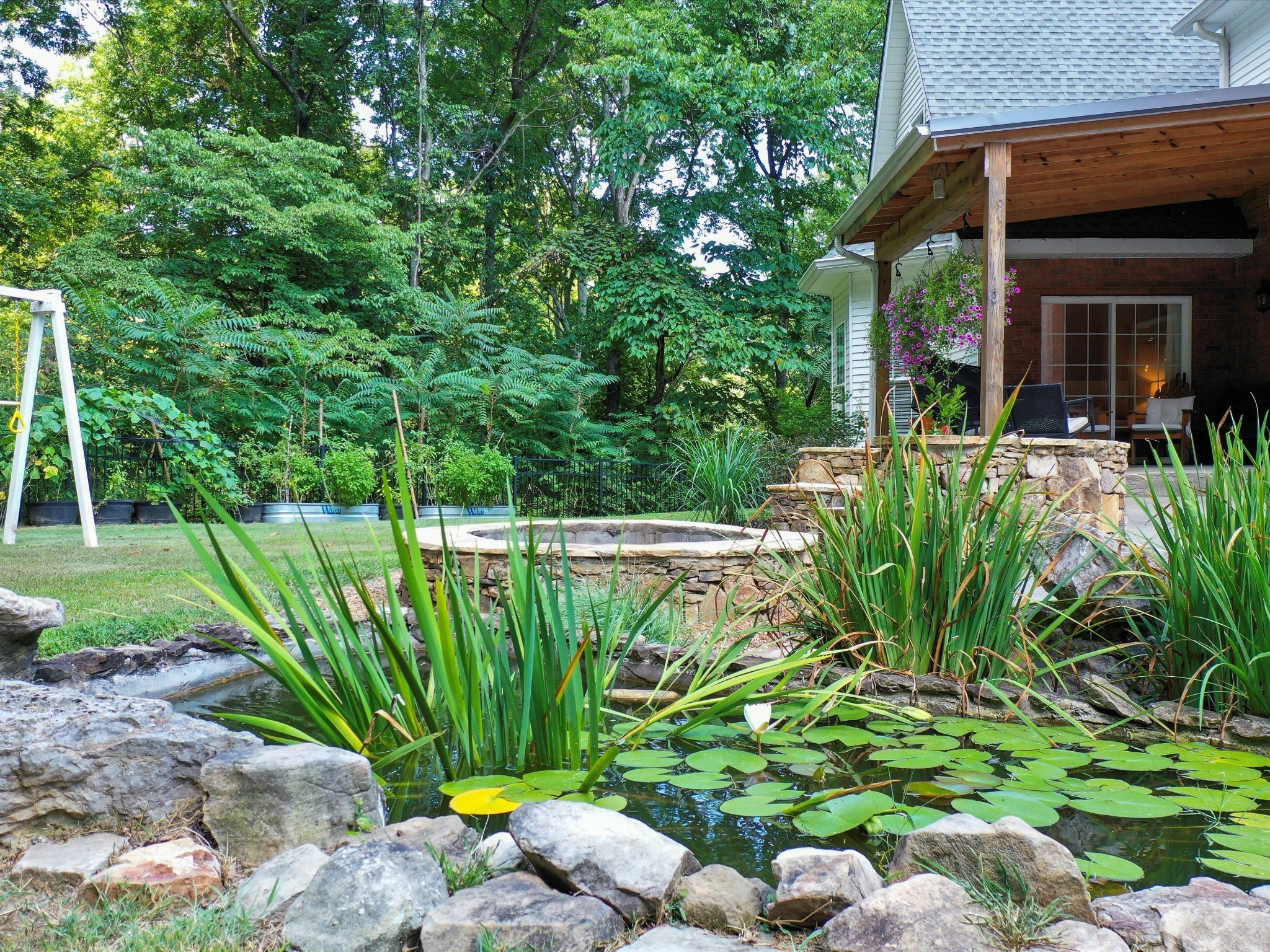 6480 Peytonsville-Arno Road College Grove, TN 37046 - Photo 92 of 96 a view of a garden with plants