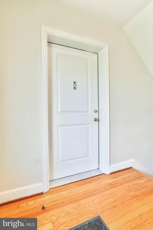 a view of empty room