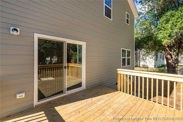 a balcony view with a outdoor space