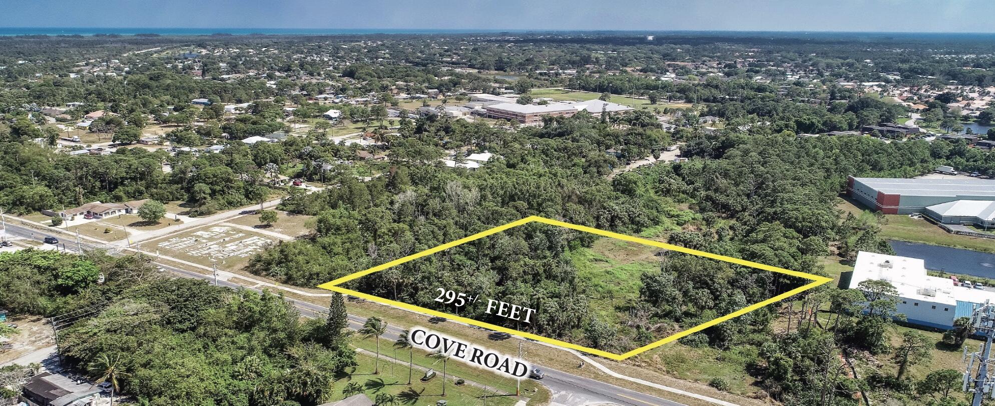 0 Cove Road Stuart, FL 34997 - Photo 1 of 5 Aerial Marked with Street