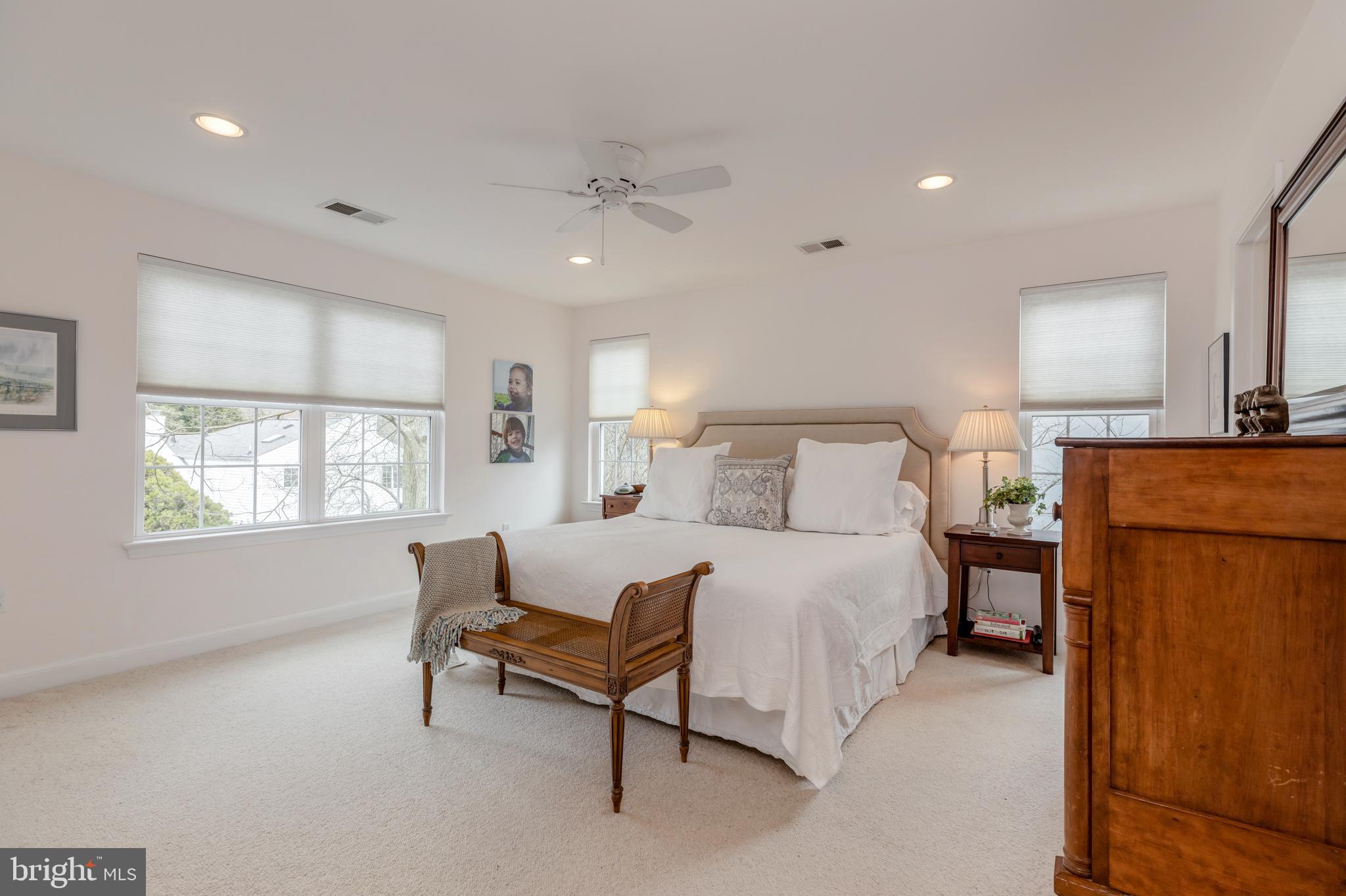 4909 Redford Road Bethesda, MD 20816 - Photo 13 of 23 Upper Level - Master Bedroom with En-Suite Bath