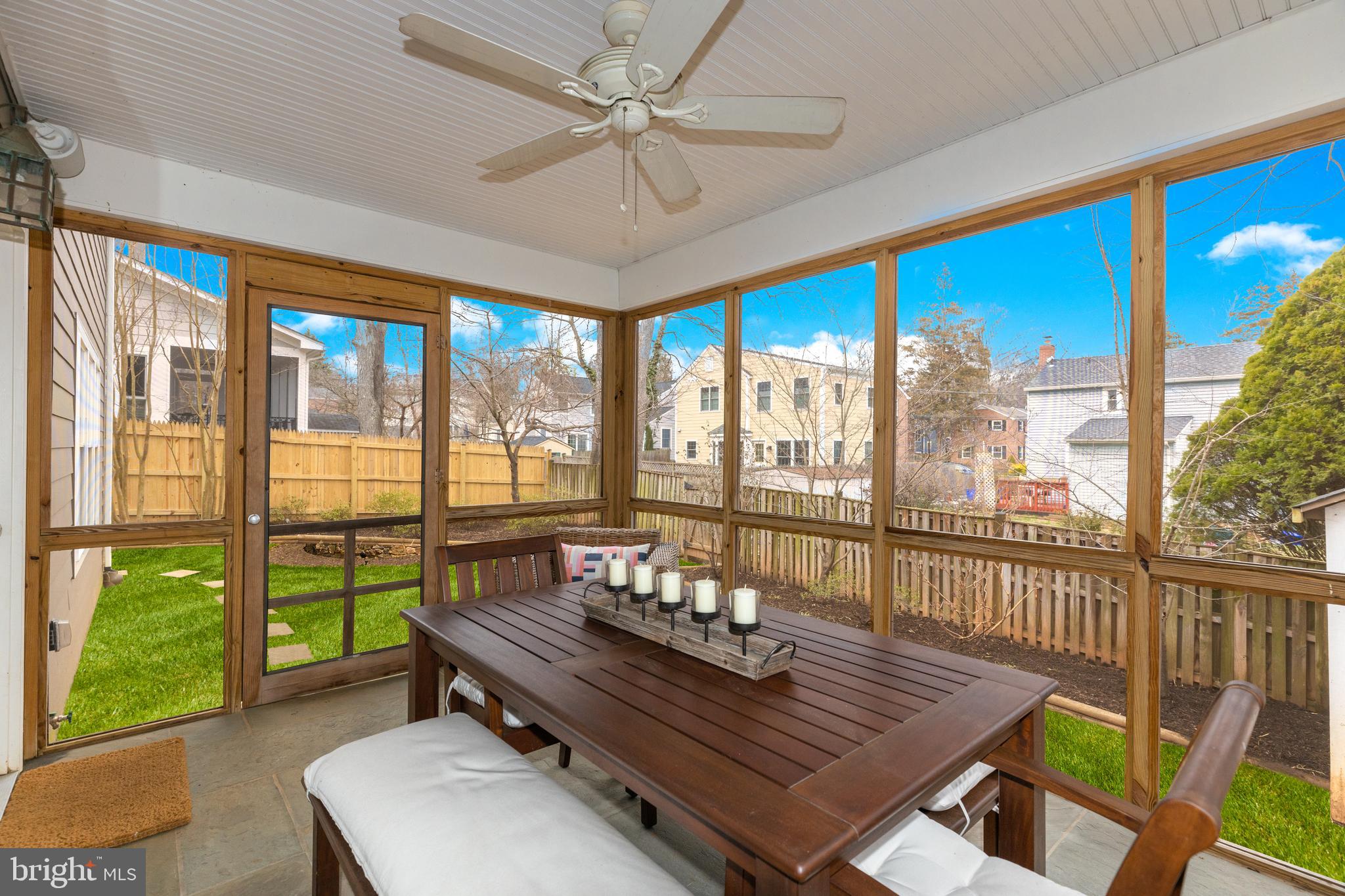 4909 Redford Road Bethesda, MD 20816 - Photo 22 of 23 Main Level - Screened Porch