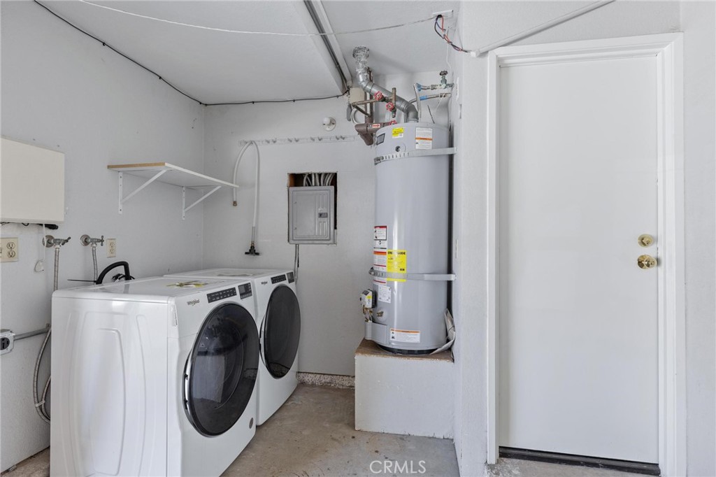 1421 12th Street, Unit 1 Manhattan Beach, CA 90266 - Photo 35 of 36 a utility room with dryer and washer