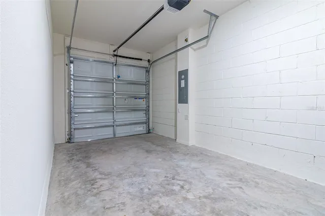 a view of room and an empty space