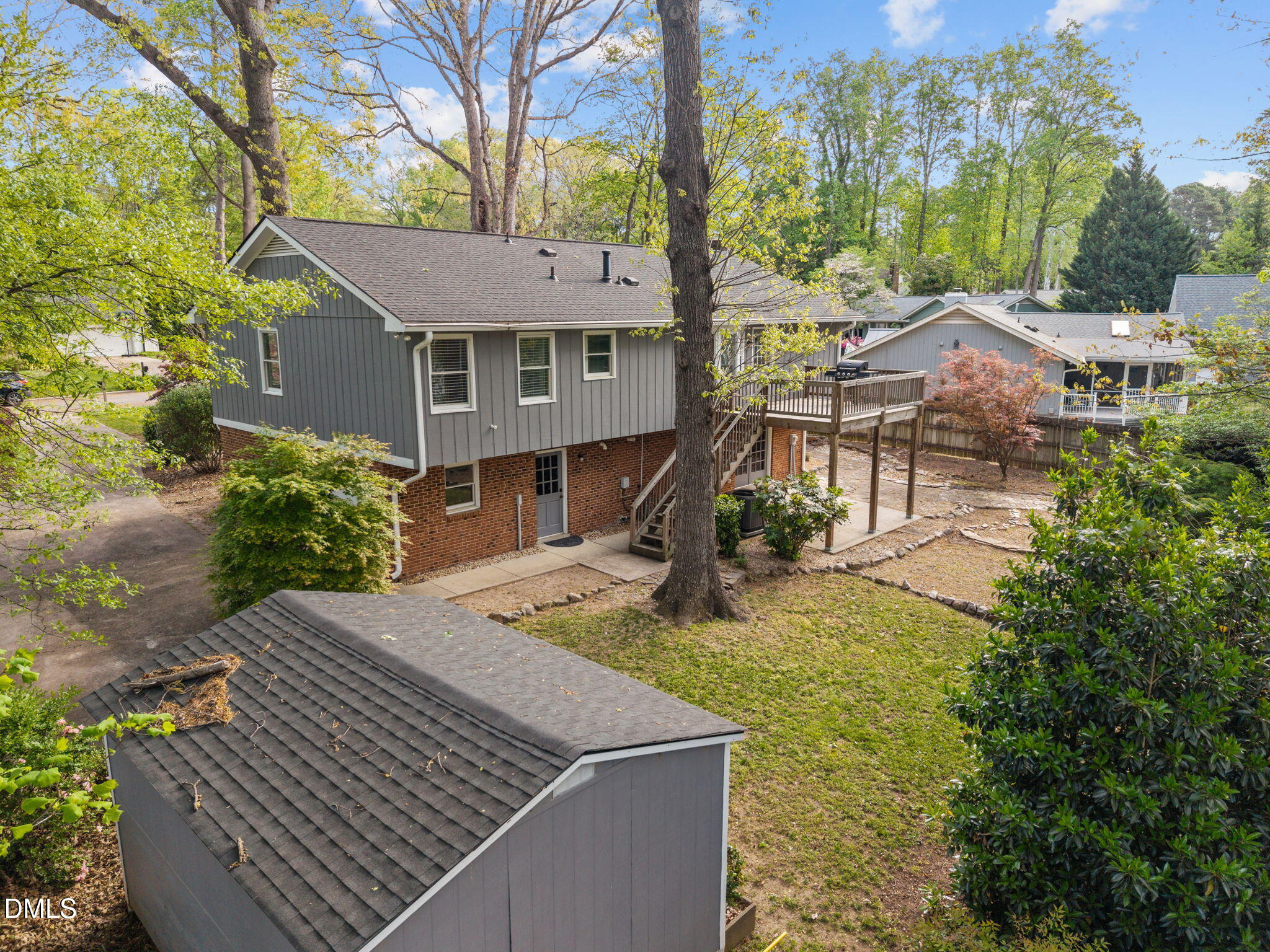 1108 Paine Court Raleigh, NC 27609 - Photo 37 of 43 Backyard