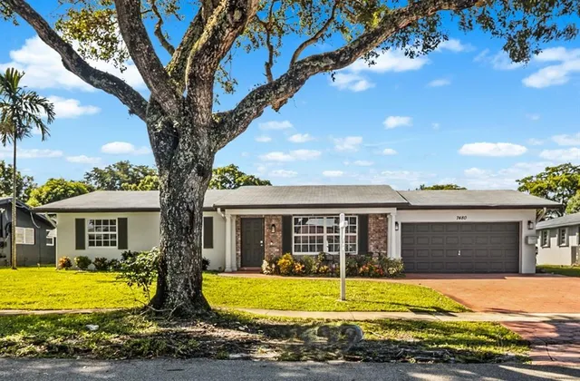 $699,900 | 7480 Northwest 13th Court, Plantation, FL 33313
