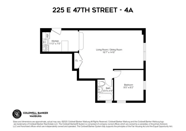 $3,400 | 225 East 47th Street, Unit 4H | Midtown East