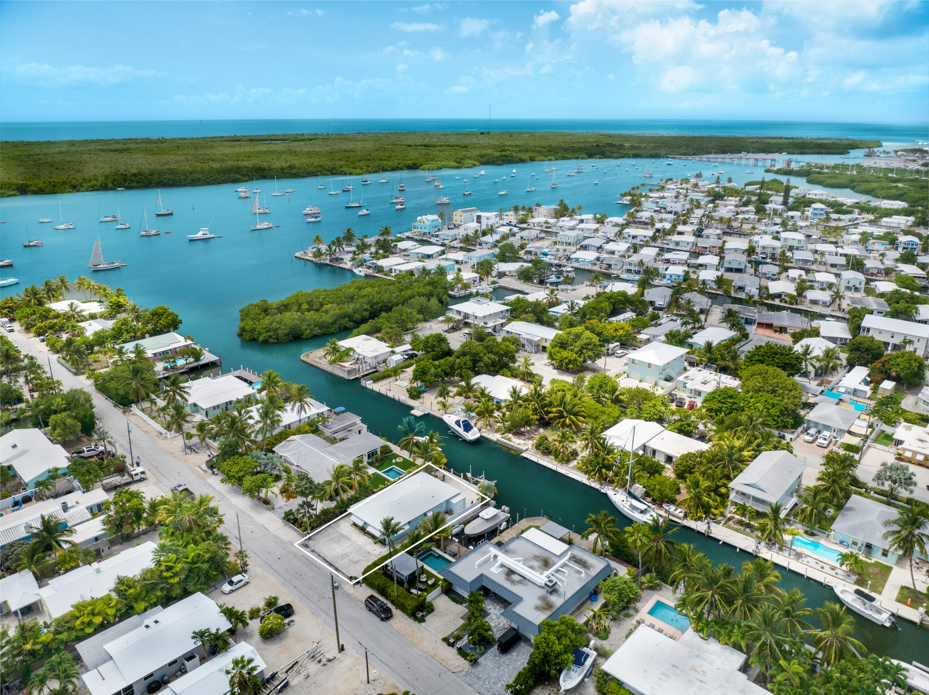 599 30th Street Marathon, FL 33050 - Photo 42 of 43 an aerial view of multiple house