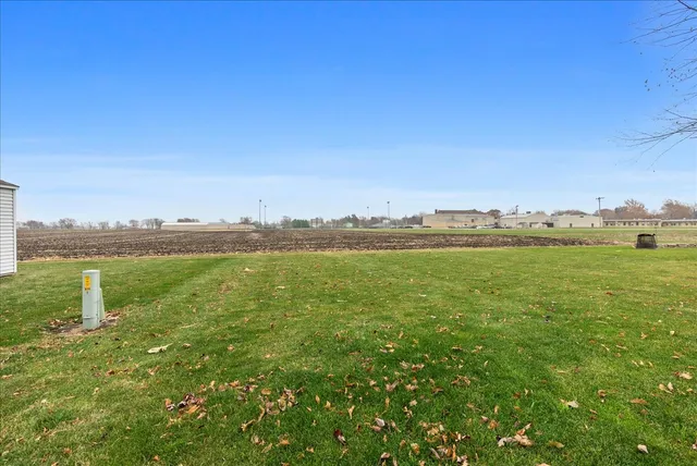 a view of a city with tall buildings in the background