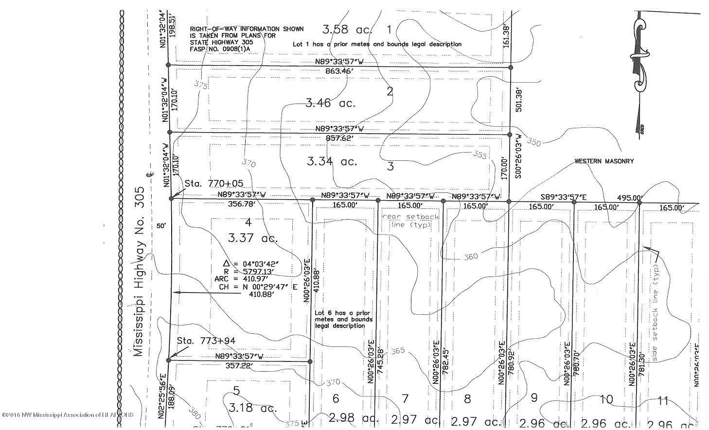 9 Hope Road Coldwater, MS 38618 - Photo 1 of 1 updated plat 1-11