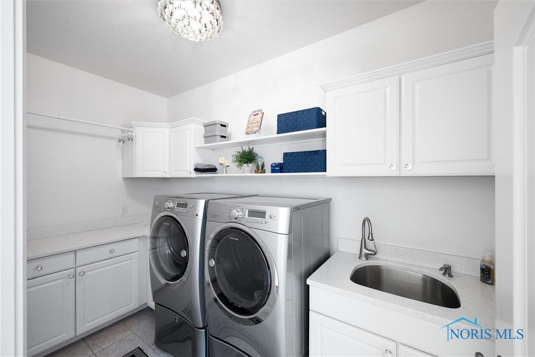 26006 Seminary Road Perrysburg, OH 43551 - Photo 16 of 40 Utility Room with Laundry/Utility Sink