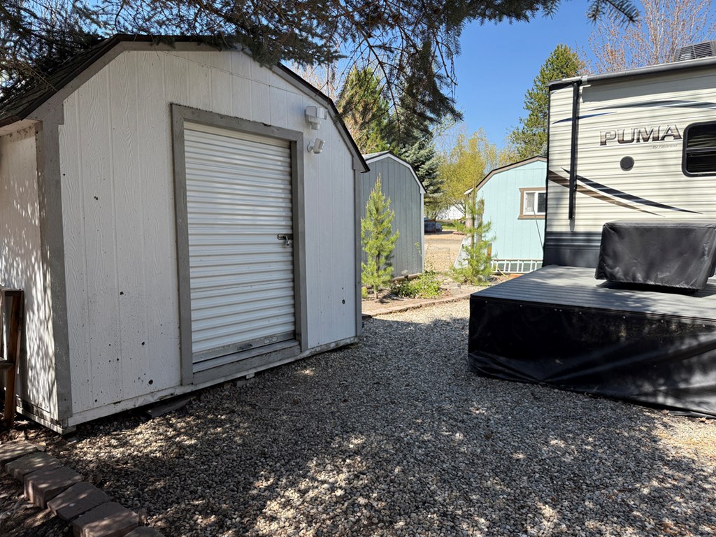 8 P Street Cascade, ID 83611 - Photo 15 of 28 8 X 10 Shed with Electric