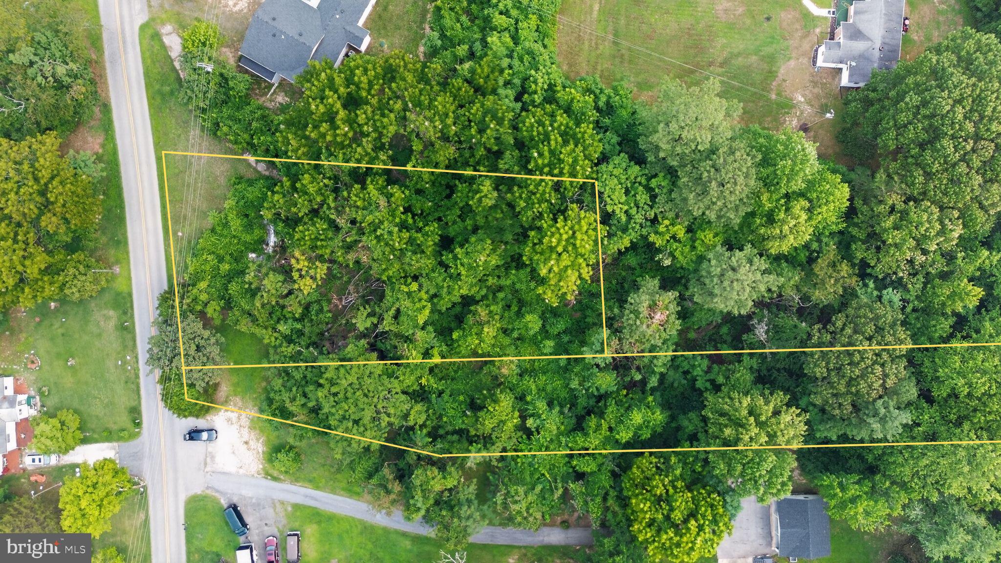 210 Mason Road Prince Frederick, MD 20678 - Photo 2 of 4 Yellow lines are approximate for visual reference.