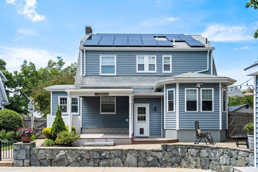 15 Laird Road Medford, MA 02155 - Photo 27 of 42 a front view of a house with garden