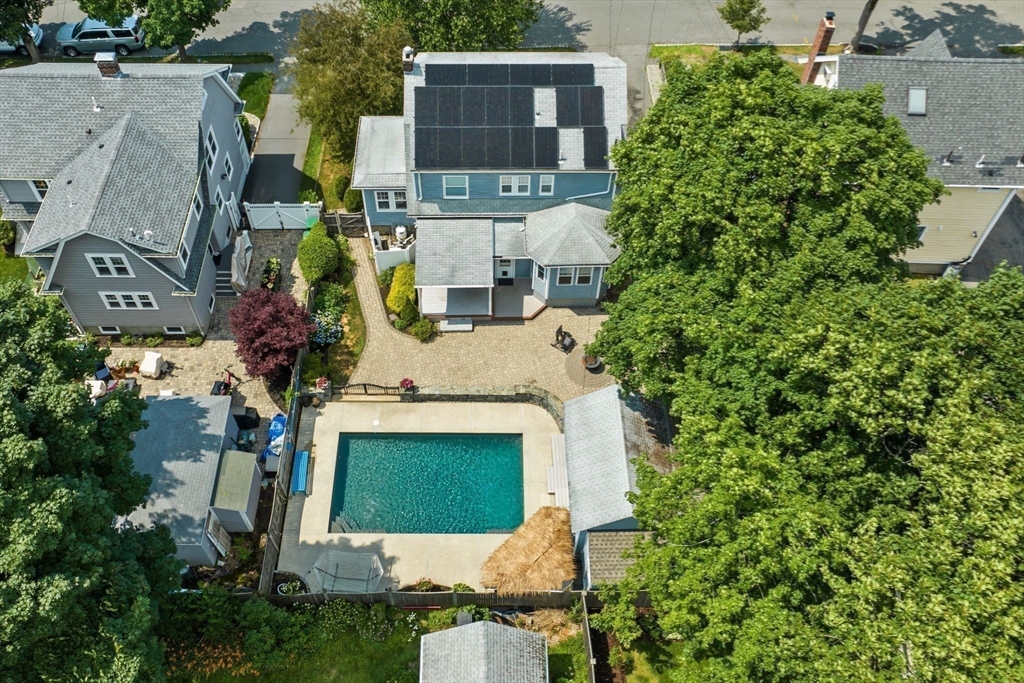 15 Laird Road Medford, MA 02155 - Photo 38 of 42 an aerial view of a house with yard