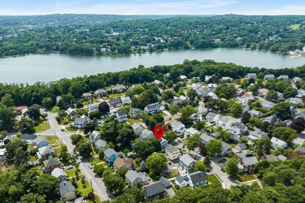 15 Laird Road Medford, MA 02155 - Photo 39 of 42 a view of a lake with a city