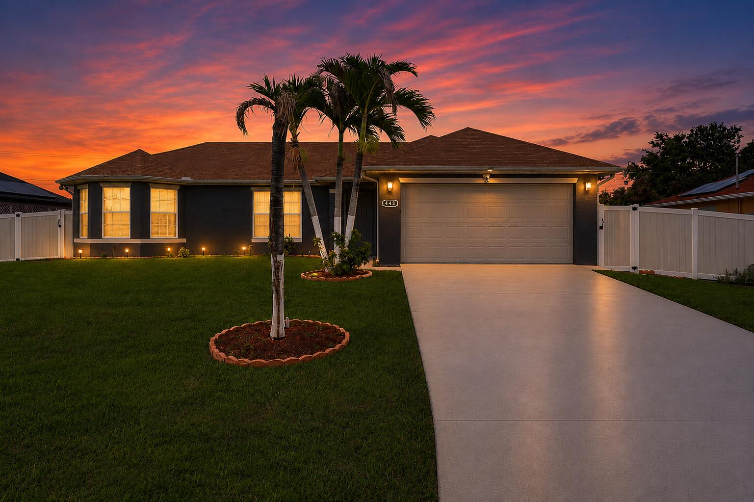 443 Southwest Homeland Road Port St. Lucie, FL 34953 - Photo 1 of 25 443 Homeland Rd Twighlight