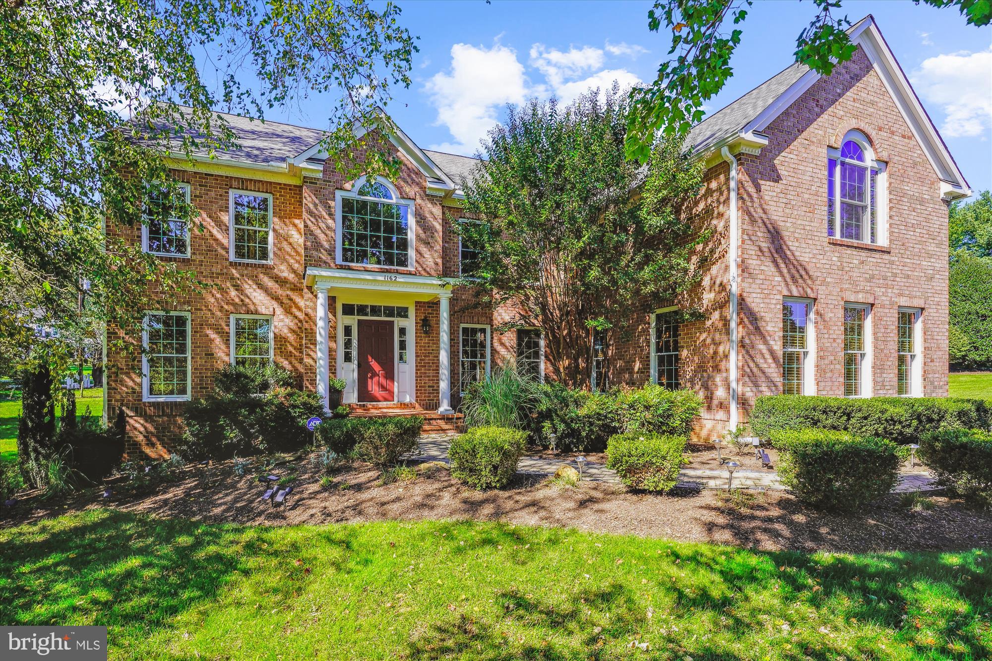 1162 Meadowlook Court Reston, VA 20194 - Photo 1 of 86 Stately Brick Front Colonial in North Reston