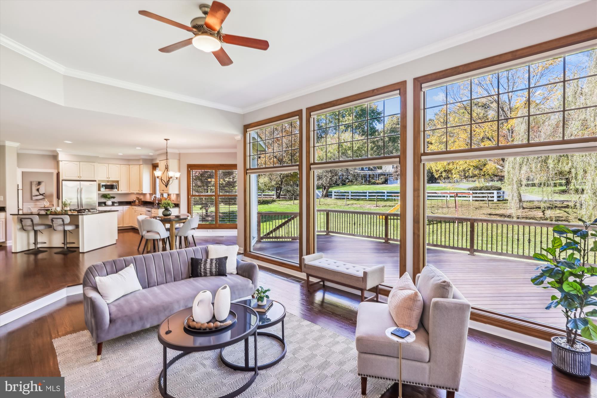 1162 Meadowlook Court Reston, VA 20194 - Photo 26 of 86 Familyroom with WALL OF WINDOWS