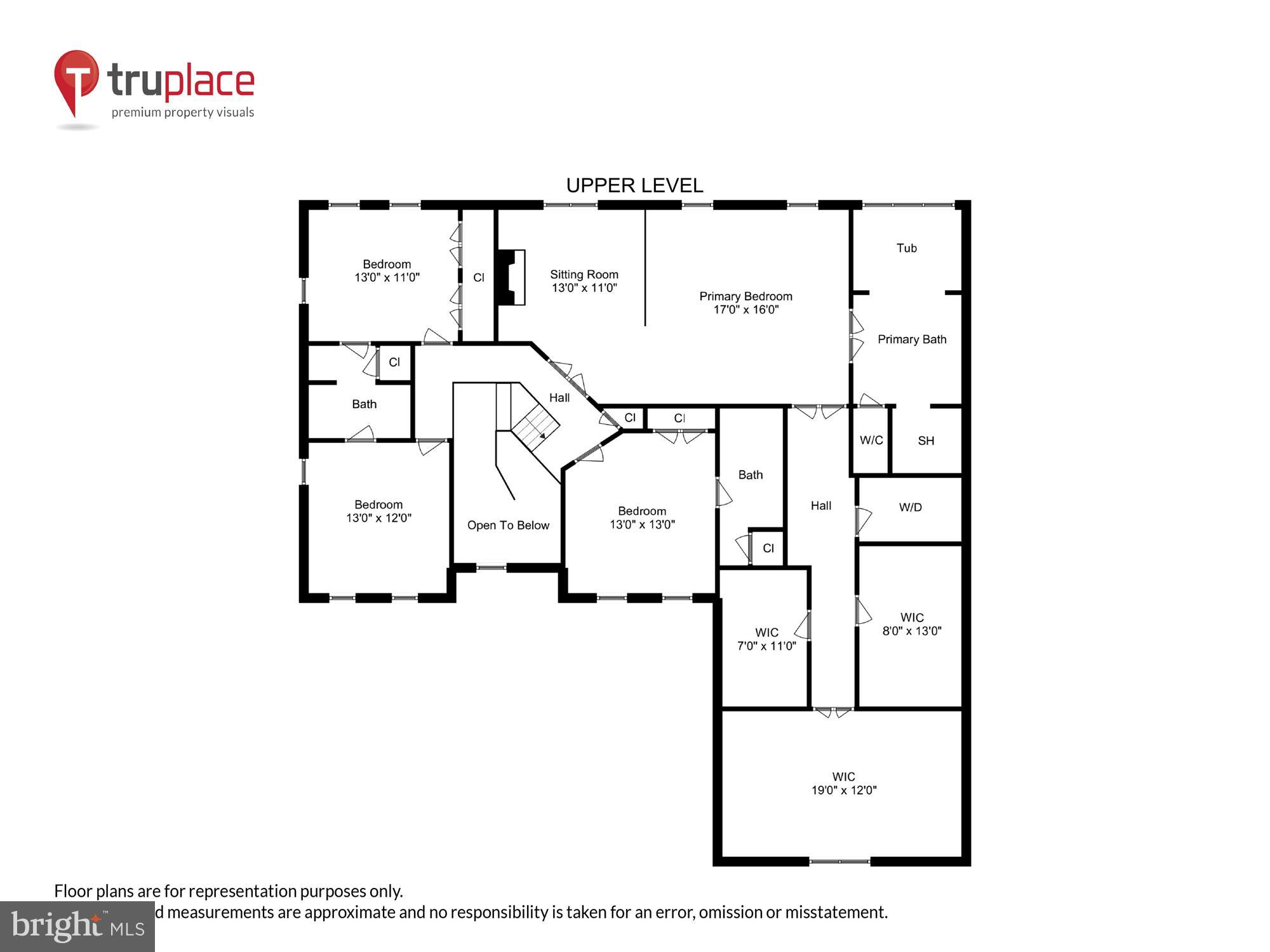 1162 Meadowlook Court Reston, VA 20194 - Photo 75 of 86 UPPER LEVEL Floorplan