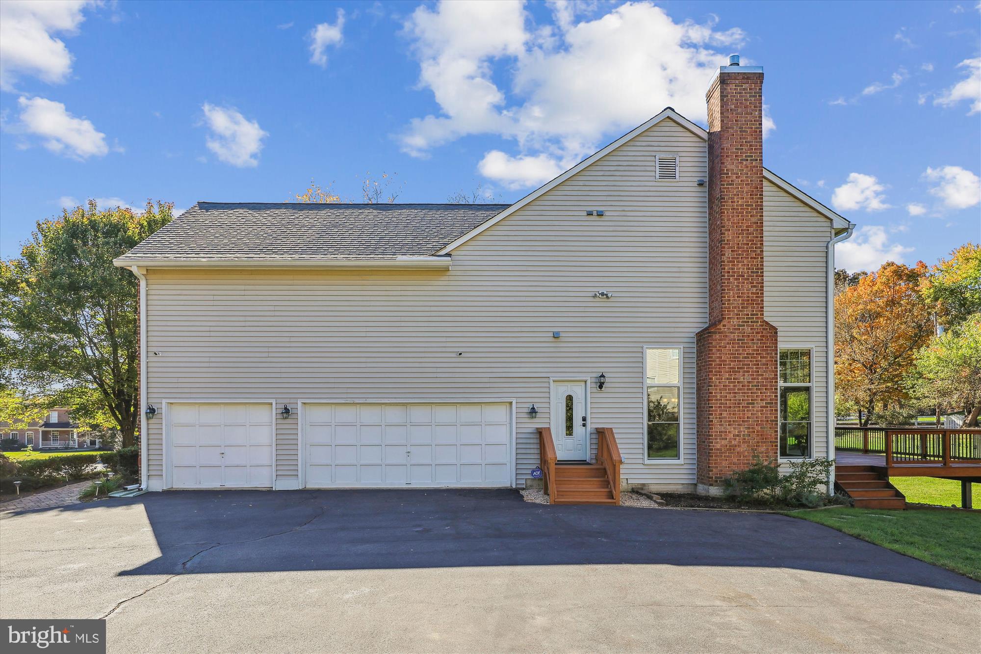 1162 Meadowlook Court Reston, VA 20194 - Photo 77 of 86 Side-Loading 3-CAR Garage + Entry Door to Mud Room