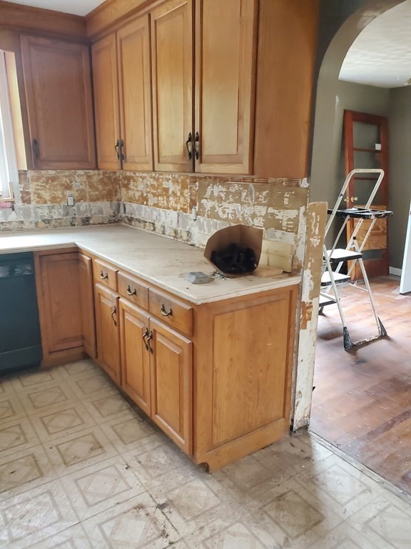 48 Bushnell Road Sturbridge, MA 01566 - Photo 7 of 33 a kitchen with a sink and cabinets