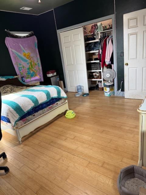 9537 Wamble Road Oakdale, CA 95361 - Photo 27 of 29 a bedroom with a bed and a walk in closet