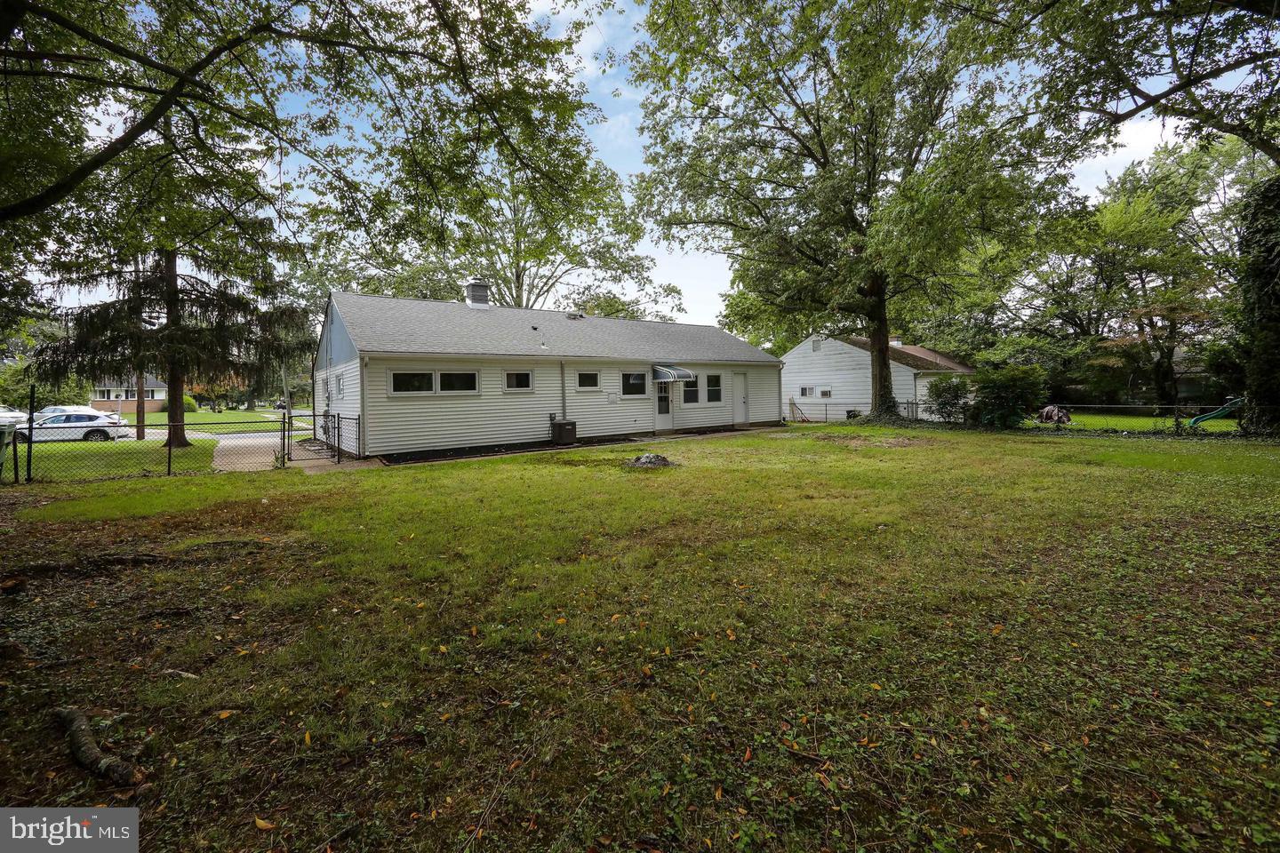 105 Ramble Road Cherry Hill, NJ 08034 - Photo 17 of 19 Rear Yard