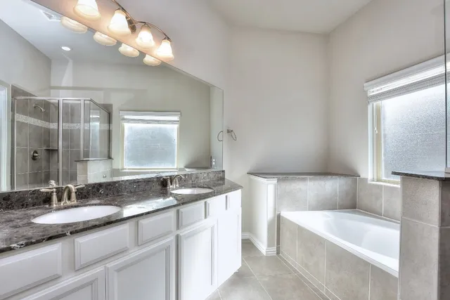 a view of a room with rack on the wall