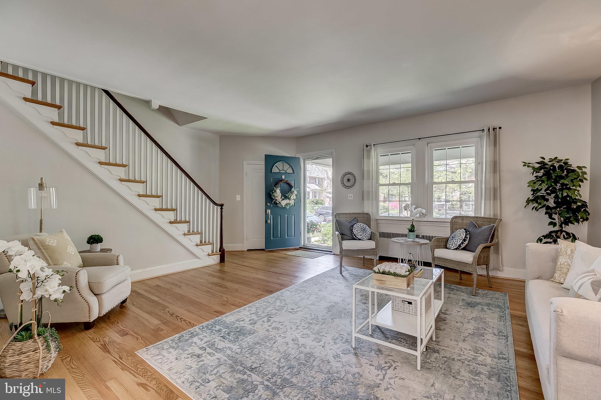 317 Dunkirk Road Baltimore, MD 21212 - Photo 4 of 40 Beautiful refinished hardwood floors.