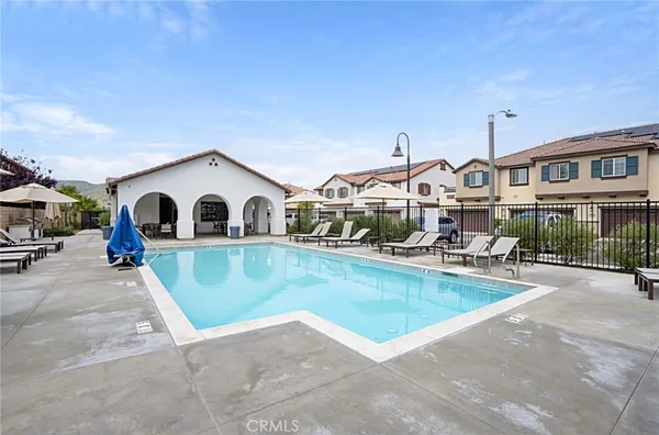 a view of a house with sitting area